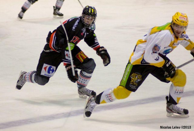 Photo hockey match Amiens  - Strasbourg  le 23/02/2013