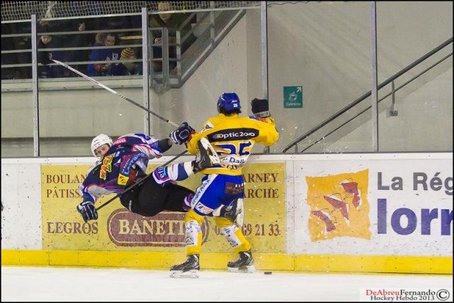 Photo hockey match Epinal  - Dijon  le 26/02/2013