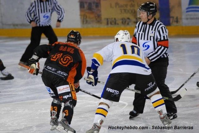 Photo hockey match Tours  - Garges-lès-Gonesse le 18/11/2008