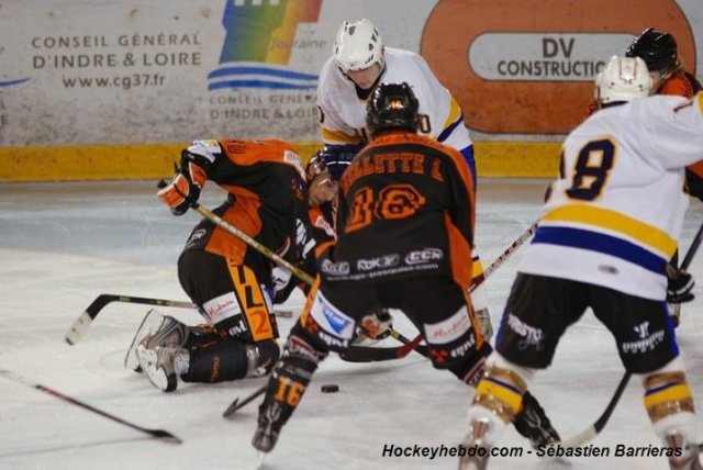 Photo hockey match Tours  - Garges-lès-Gonesse le 18/11/2008