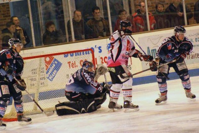 Photo hockey match Angers  - Amiens  le 18/11/2008