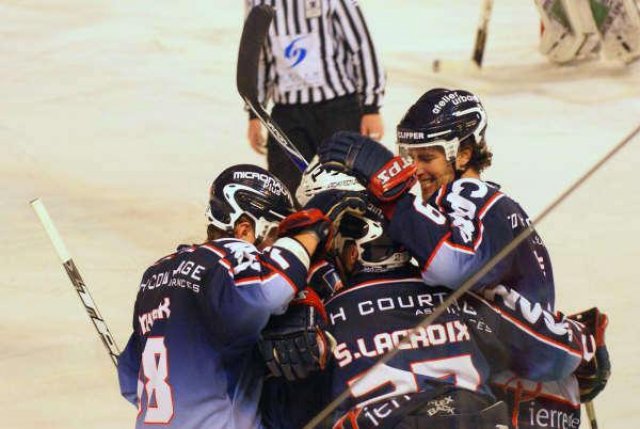 Photo hockey match Angers  - Amiens  le 18/11/2008