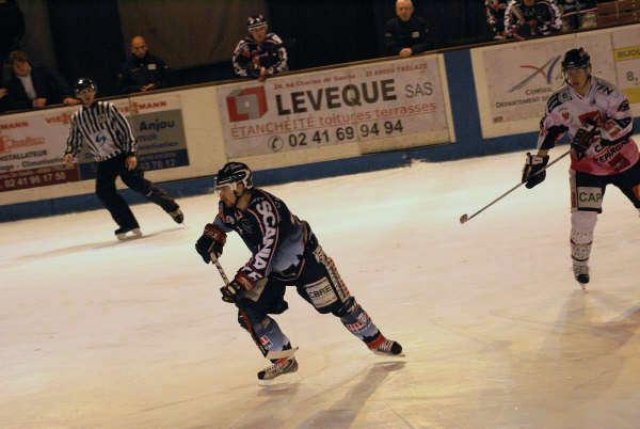 Photo hockey match Angers  - Amiens  le 18/11/2008