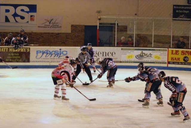 Photo hockey match Angers  - Amiens  le 18/11/2008