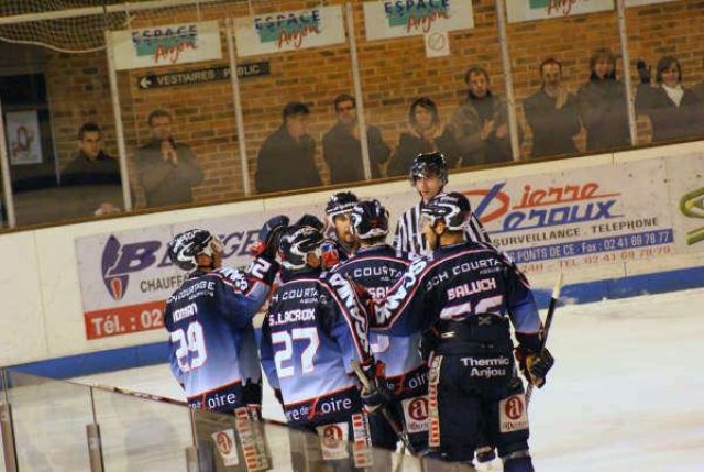 Photo hockey match Angers  - Amiens  le 18/11/2008