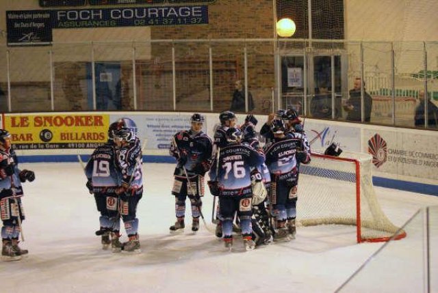 Photo hockey match Angers  - Amiens  le 18/11/2008