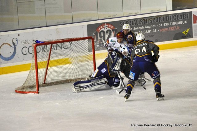 Photo hockey match Reims* - Amnéville le 01/03/2013