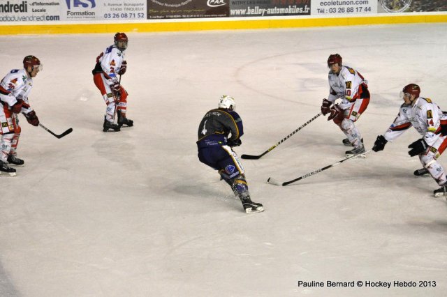 Photo hockey match Reims* - Amnéville le 01/03/2013