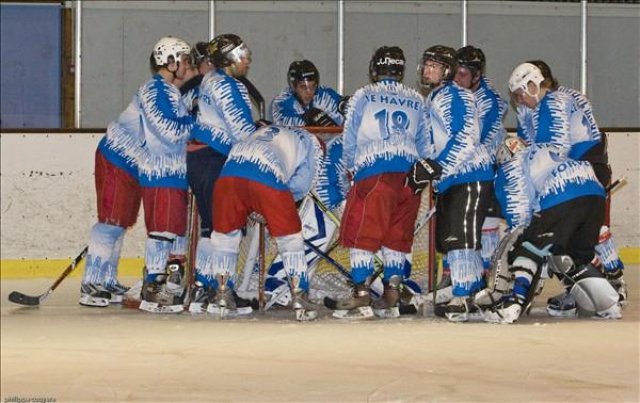 Photo hockey reportage D3 - Le Havre / Louviers : Avalanche de buts