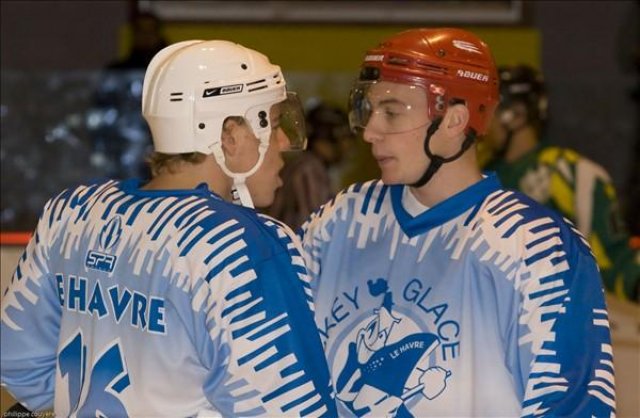 Photo hockey reportage D3 - Le Havre / Louviers : Avalanche de buts