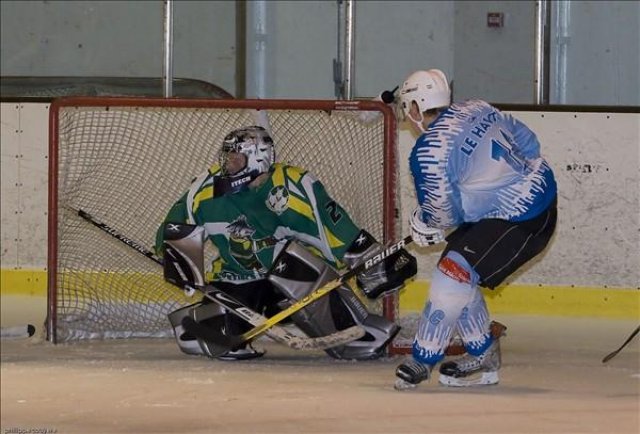 Photo hockey reportage D3 - Le Havre / Louviers : Avalanche de buts
