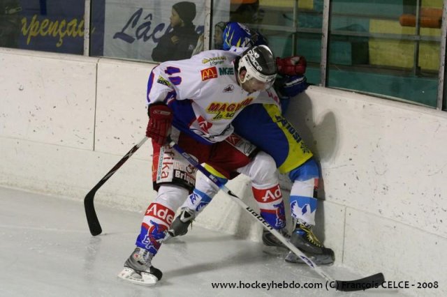 Photo hockey match Gap  - Epinal  le 18/11/2008