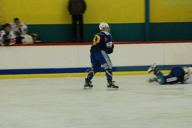 Photo hockey match Avignon - Dijon  le 18/11/2008