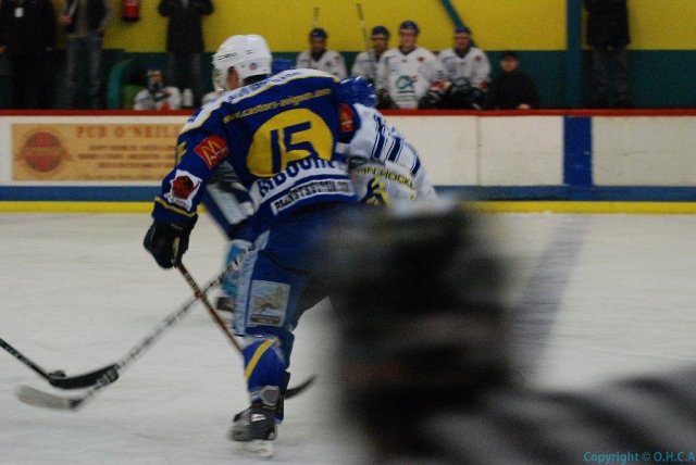 Photo hockey match Avignon - Dijon  le 18/11/2008