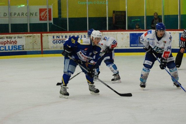 Photo hockey match Avignon - Dijon  le 18/11/2008