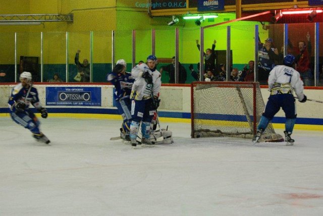Photo hockey match Avignon - Dijon  le 18/11/2008