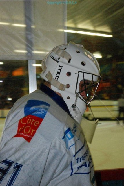 Photo hockey match Avignon - Dijon  le 18/11/2008