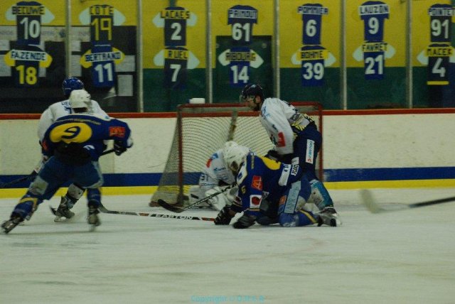 Photo hockey match Avignon - Dijon  le 18/11/2008