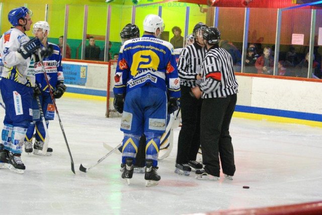 Photo hockey match Avignon - Dijon  le 18/11/2008