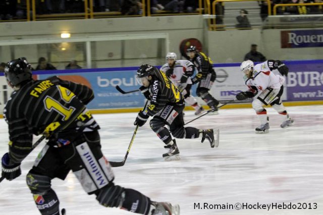 Photo hockey match Rouen - Briançon  le 15/03/2013