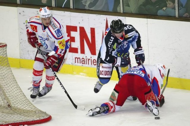 Photo hockey match Caen  - Epinal  le 29/12/2007