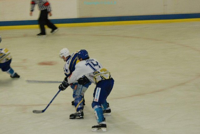 Photo hockey match Avignon - Dijon  le 18/11/2008