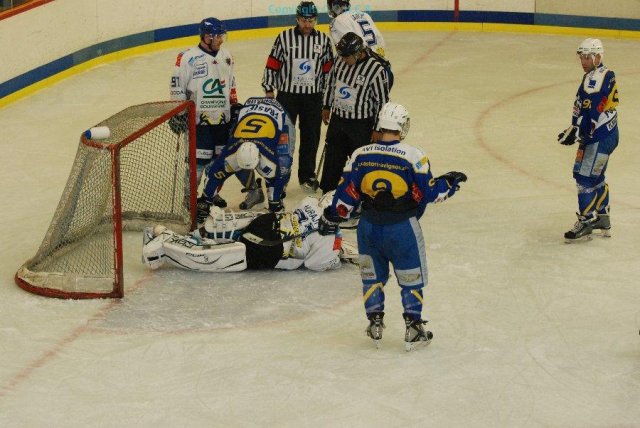 Photo hockey match Avignon - Dijon  le 18/11/2008