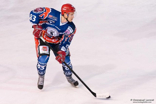 Photo hockey match Lyon - Brest  le 23/03/2013