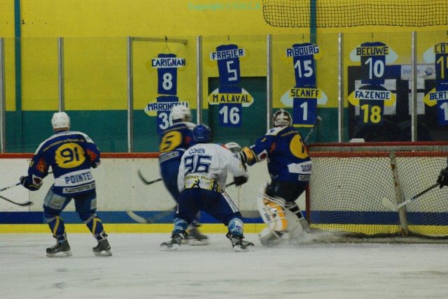 Photo hockey match Avignon - Dijon  le 18/11/2008