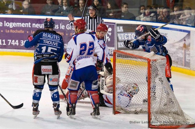 Photo hockey match Nantes - Asnières le 23/03/2013