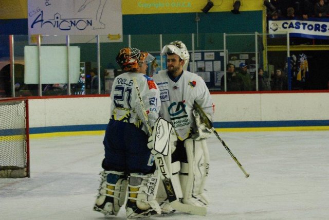 Photo hockey match Avignon - Dijon  le 18/11/2008