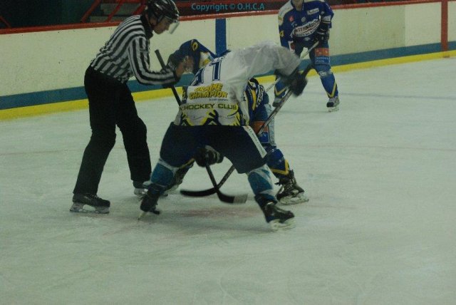 Photo hockey match Avignon - Dijon  le 18/11/2008