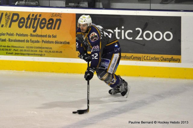 Photo hockey match Reims - Montpellier  le 23/03/2013