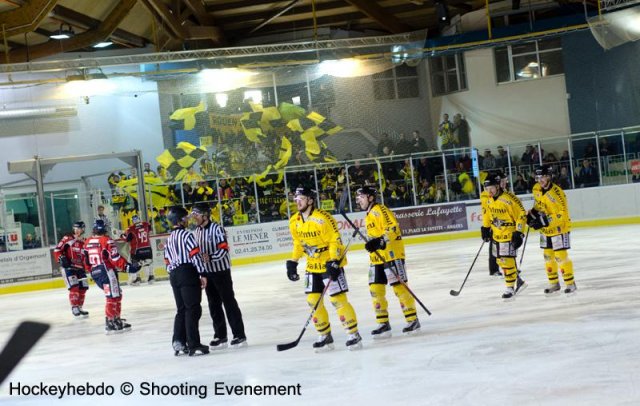 Photo hockey match Angers  - Rouen le 26/03/2013