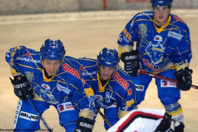Photo hockey match Villard-de-Lans - Briançon  le 22/11/2008