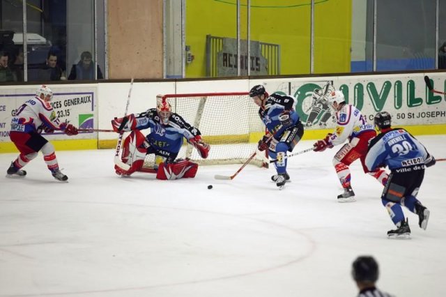Photo hockey match Caen  - Epinal  le 29/12/2007