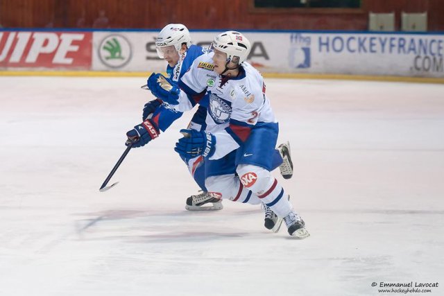 Photo hockey reportage France - Norvège match 1