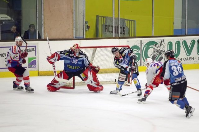 Photo hockey match Caen  - Epinal  le 29/12/2007