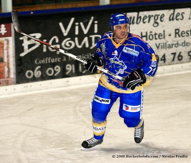 Photo hockey match Villard-de-Lans - Briançon  le 22/11/2008