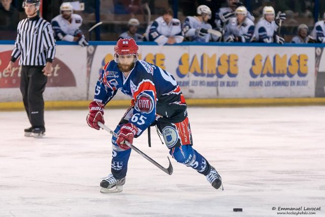 Photo hockey match Lyon - Dunkerque le 06/04/2013