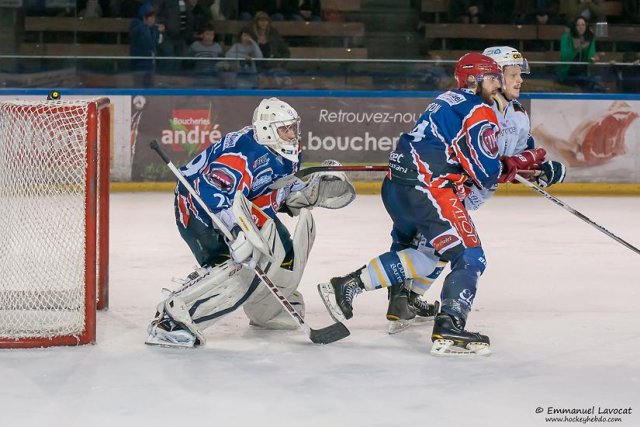 Photo hockey match Lyon - Dunkerque le 06/04/2013