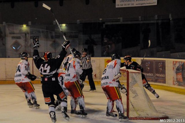Photo hockey match Bordeaux - Nice le 06/04/2013