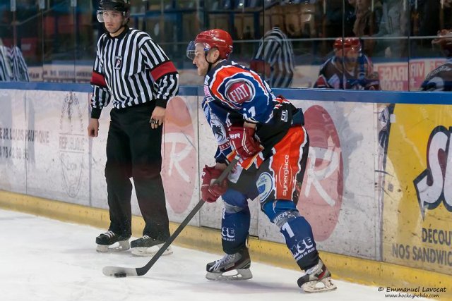 Photo hockey match Lyon - Dunkerque le 07/04/2013