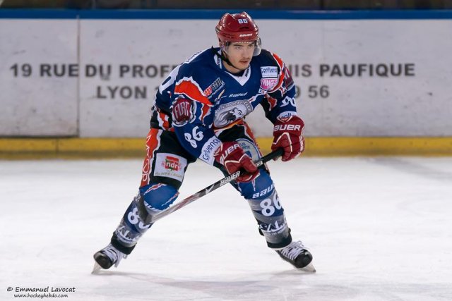 Photo hockey match Lyon - Dunkerque le 07/04/2013