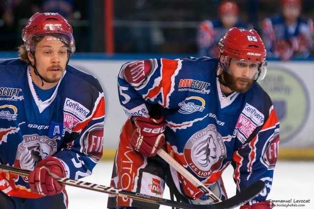 Photo hockey match Lyon - Dunkerque le 07/04/2013