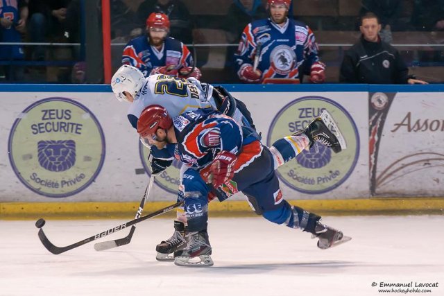 Photo hockey match Lyon - Dunkerque le 07/04/2013