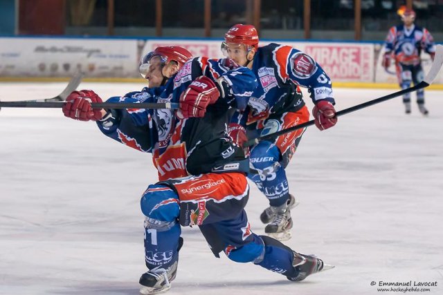 Photo hockey match Lyon - Dunkerque le 07/04/2013