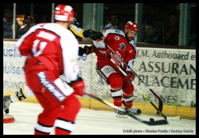 Photo hockey match Briançon  - Rouen le 01/04/2008