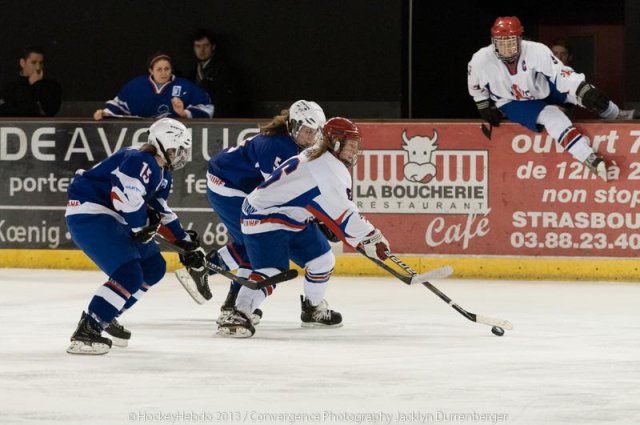 Photo hockey reportage Le grand chelem des Bleues