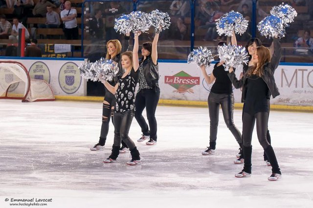Photo hockey match Lyon - Brest  le 17/04/2013